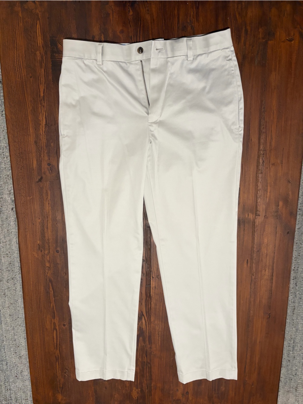 Brooks Brothers Clark Fit Advantage Chino Pants (Khaki- Stone color)